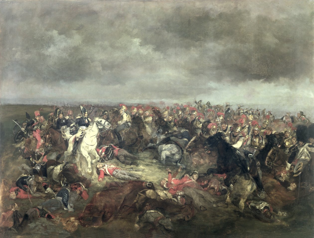 Ney marsall (1769-1815) és Waterloo, 1869 alkotó: Henri Louis Dupray