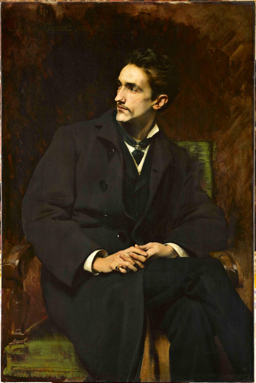 Robert de Montesquiou gróf portréja, 1879. alkotó: Henri Lucien Doucet
