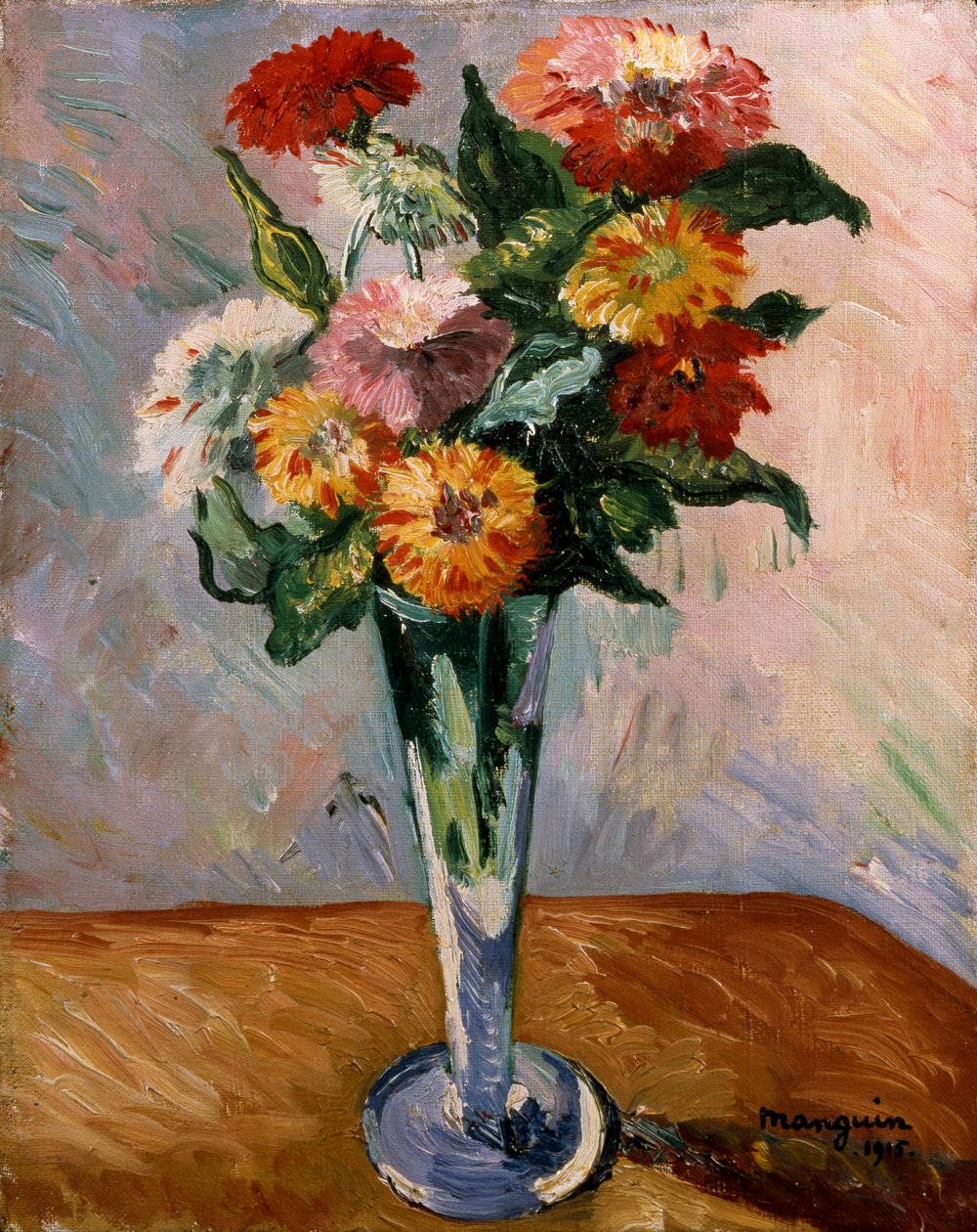 Virágok, 1915. alkotó: Henri Manguin