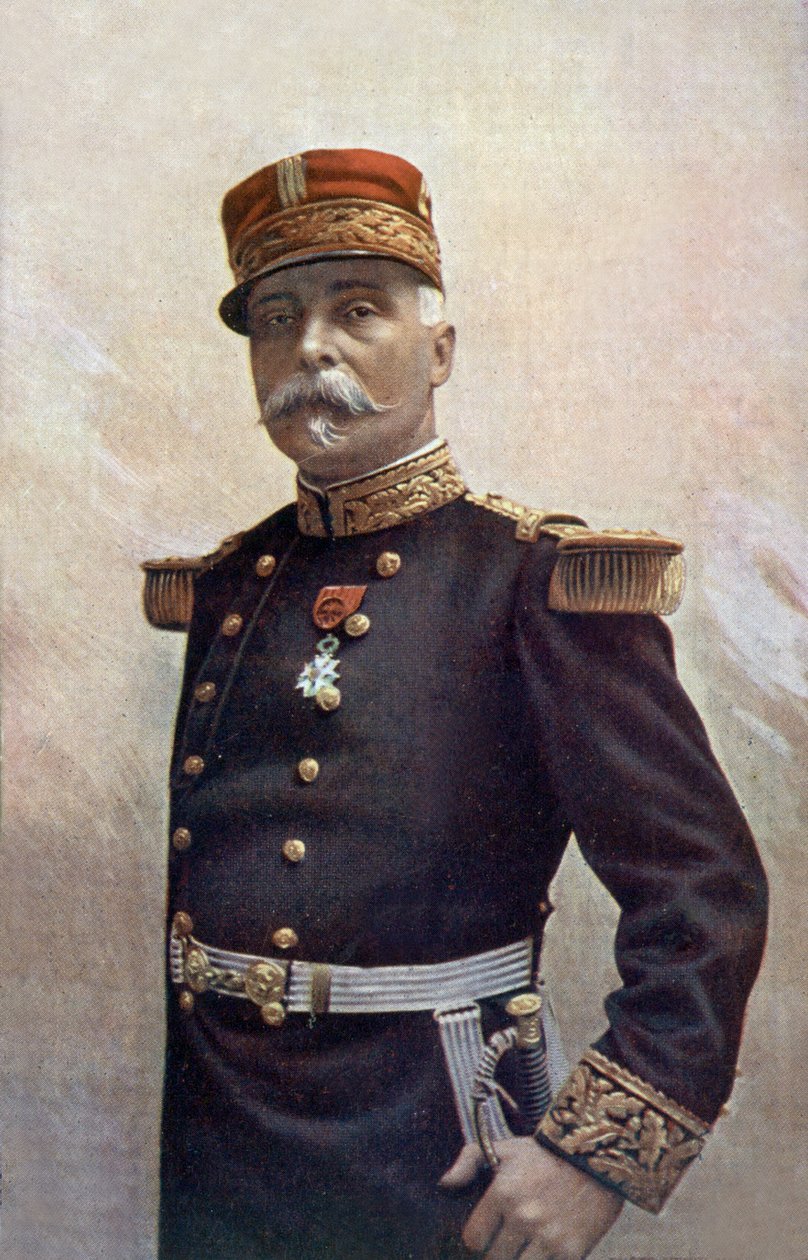 French General Pau, commander of army of Alsace alkotó: Henri Manuel