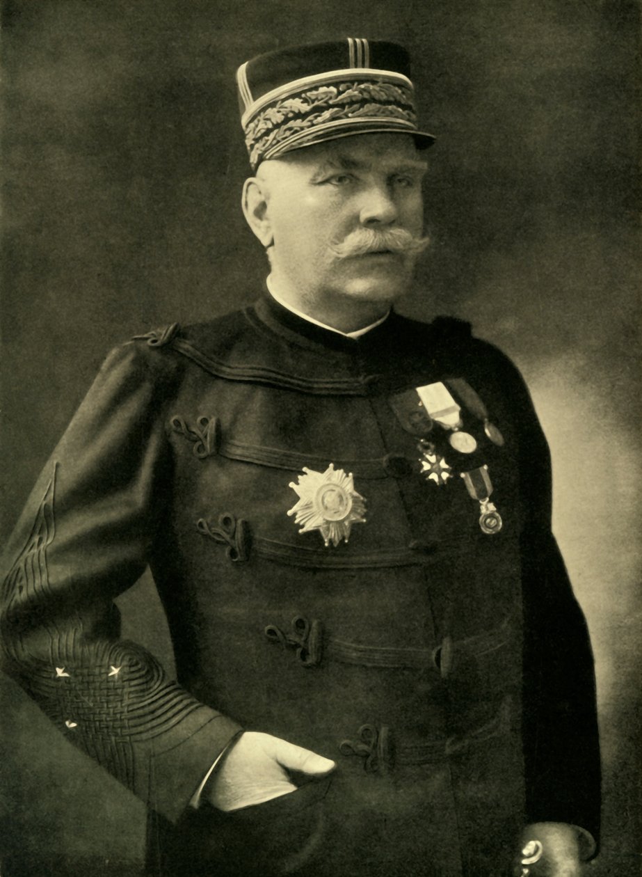 Joffre tábornok, 1915, 1920. alkotó: Henri Manuel