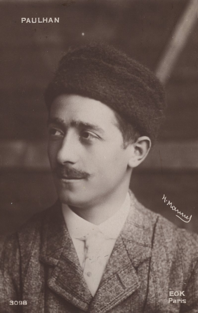 Louis Paulhan (fekete-fehér fotó) alkotó: Henri Manuel