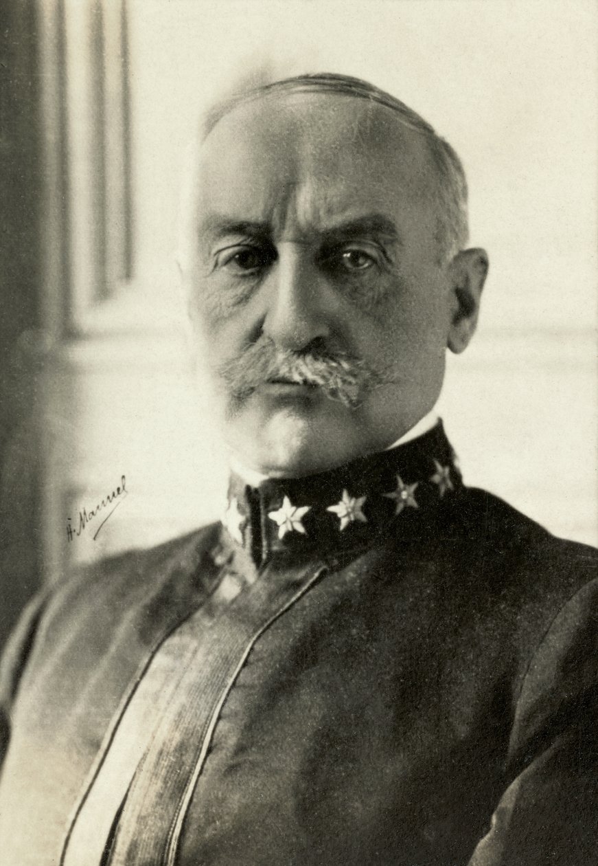 Benson admirális portréja (fénykép) alkotó: Henri Manuel