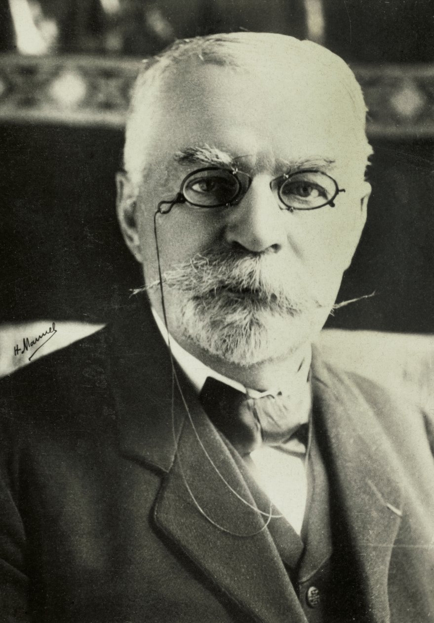 Edouard Quenu portréja (fénykép) alkotó: Henri Manuel