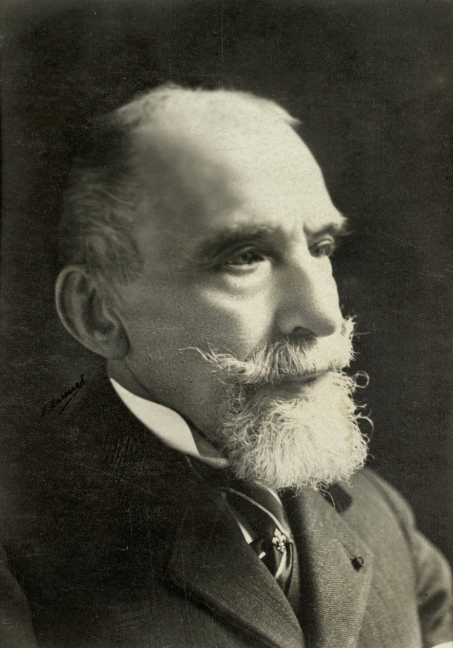 Ernest Daudet portréja (fotó) alkotó: Henri Manuel