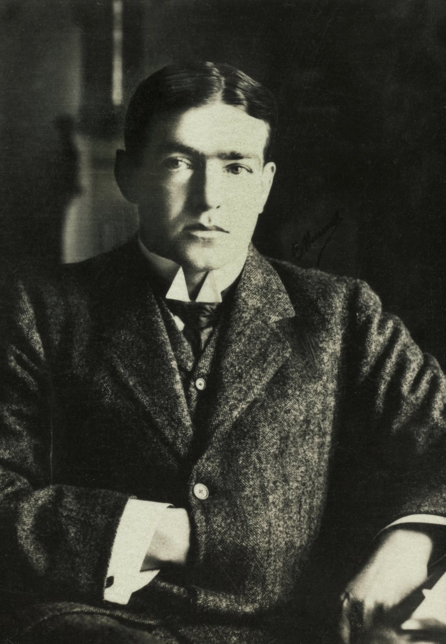 Ernest Shakleton portréja, 1905 körül (fotó) alkotó: Henri Manuel