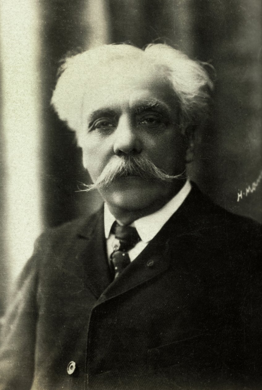 Gabriel Faure portréja (fotó) alkotó: Henri Manuel