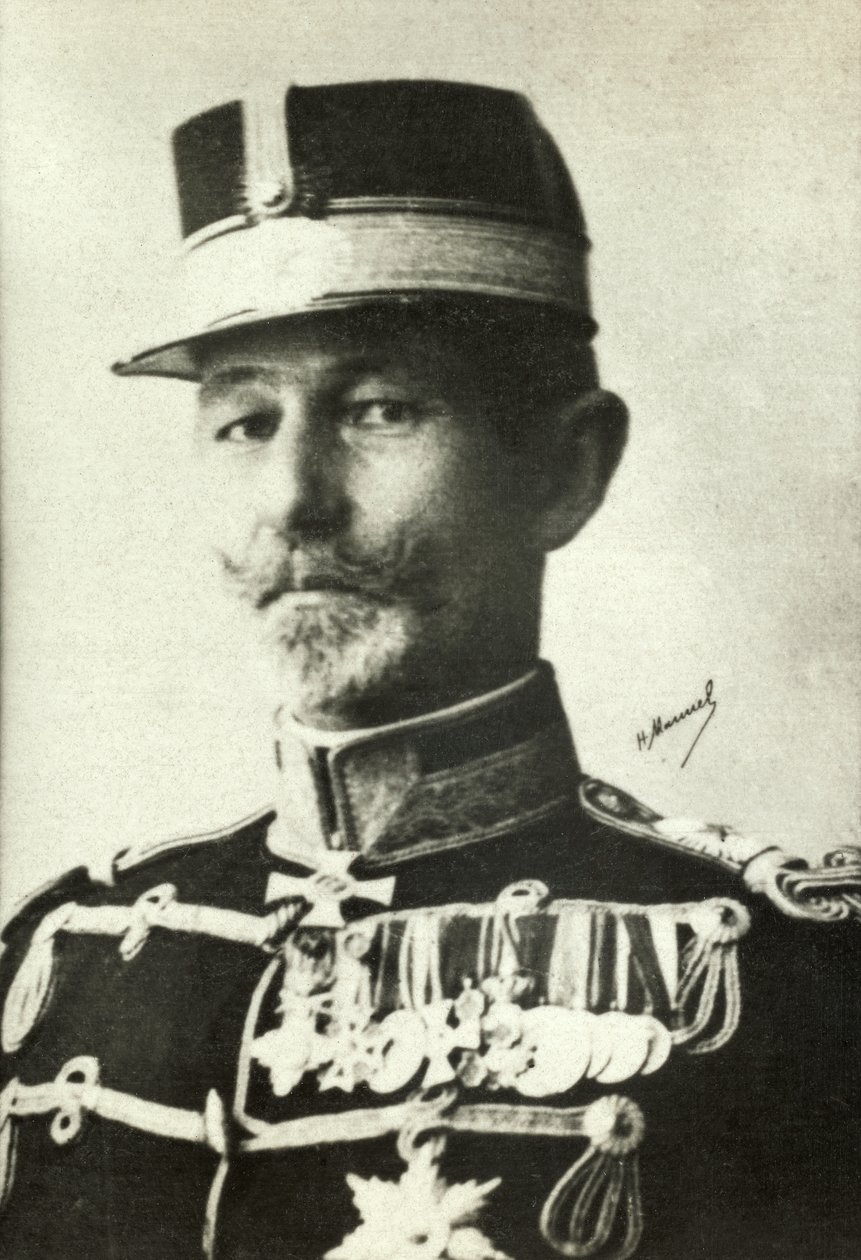 Alexandre Averesco tábornok portréja (fénykép) alkotó: Henri Manuel