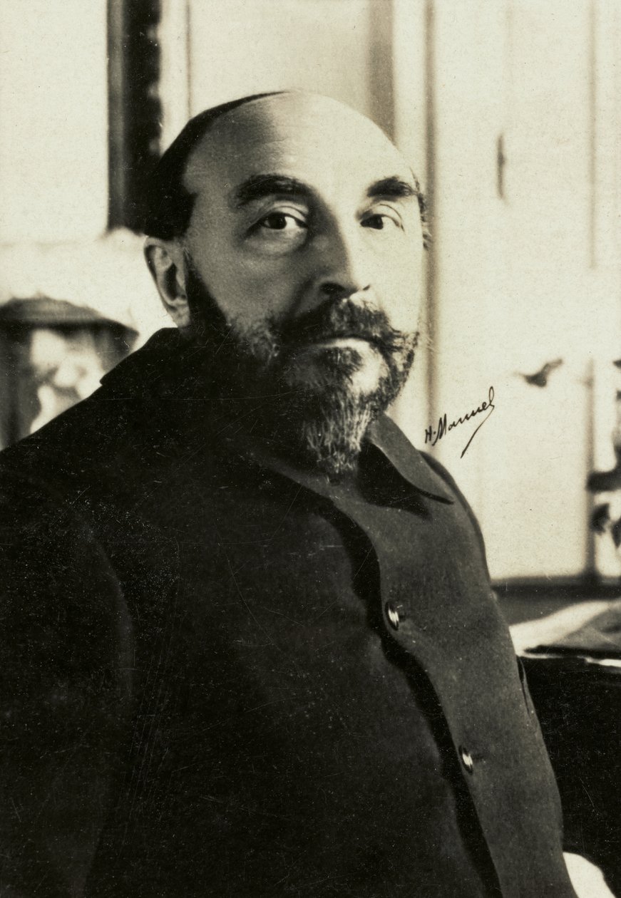 Joseph Henri Boex dit J. , H. Rosny l Aine portréja (fénykép) alkotó: Henri Manuel