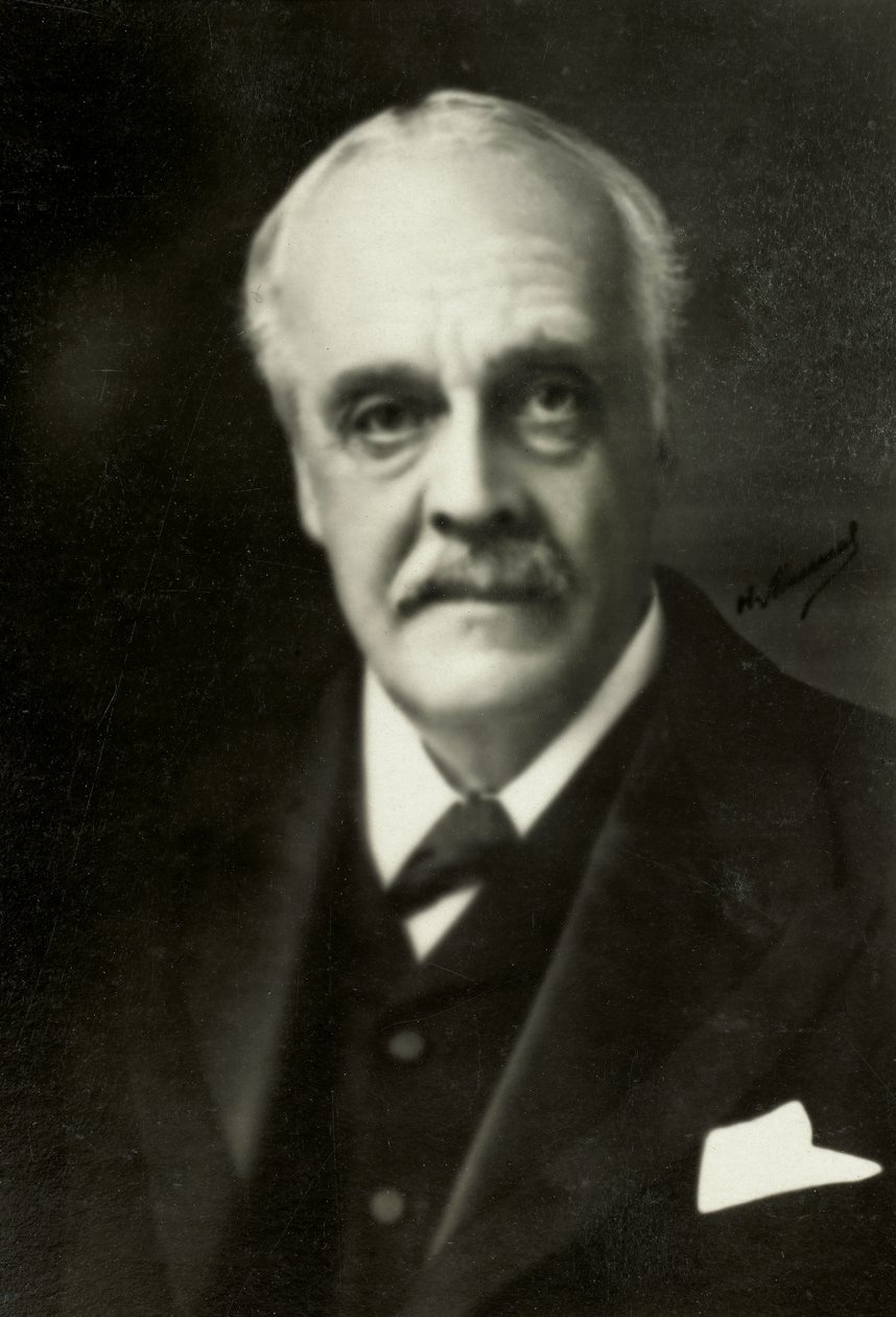 Lord Arthur Balfour portréja (fénykép) alkotó: Henri Manuel