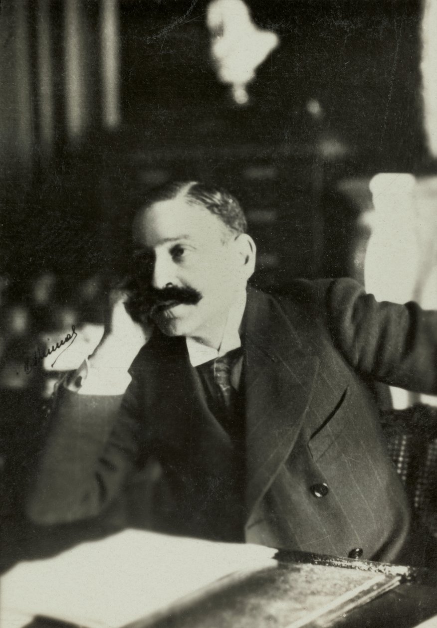 Louis Lucien Klotz portréja (fénykép) alkotó: Henri Manuel