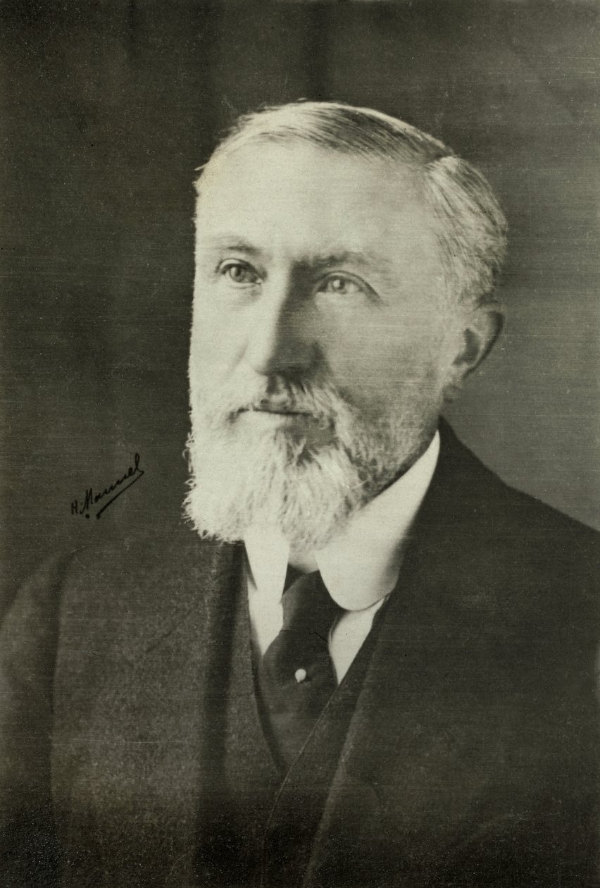 Paul Andre magisztrátus portréja (fotó) alkotó: Henri Manuel