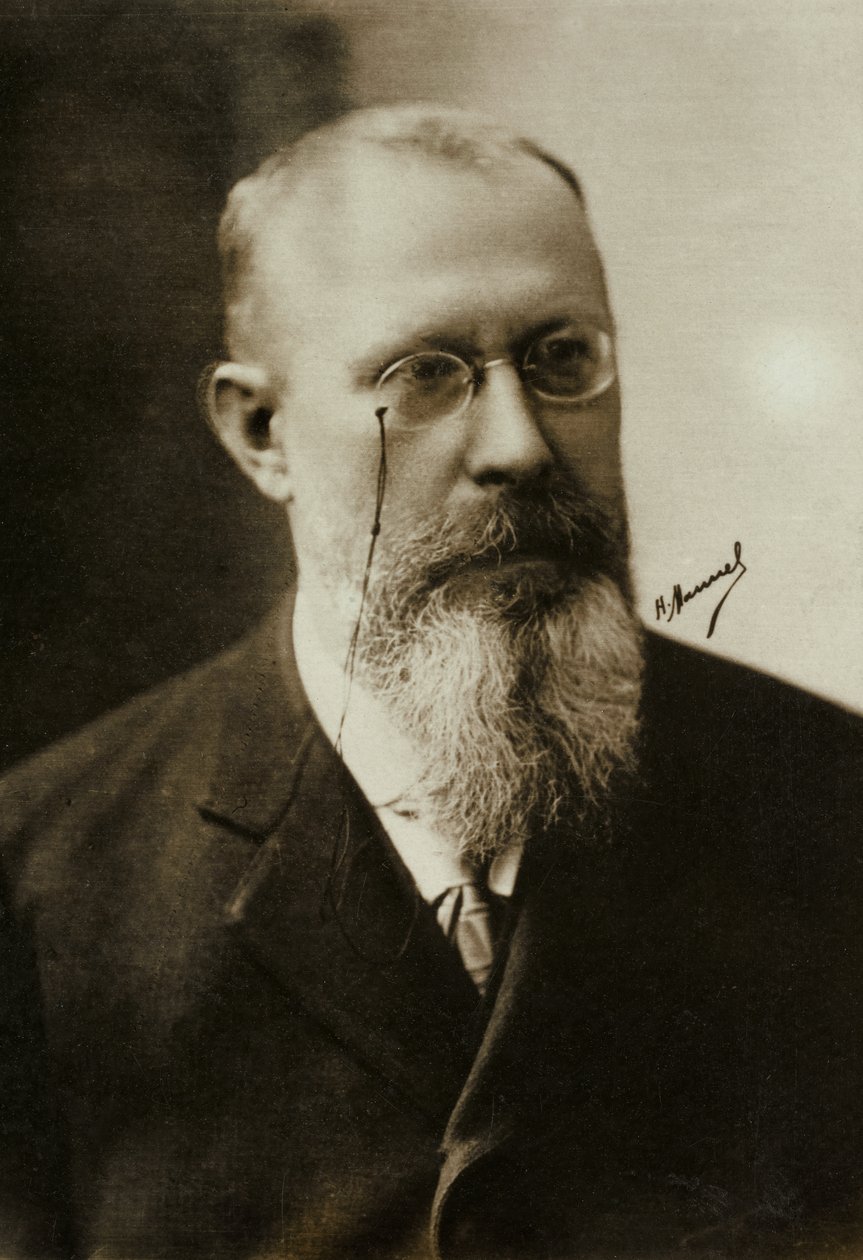 Paul Emile Appell portréja (fénykép) alkotó: Henri Manuel