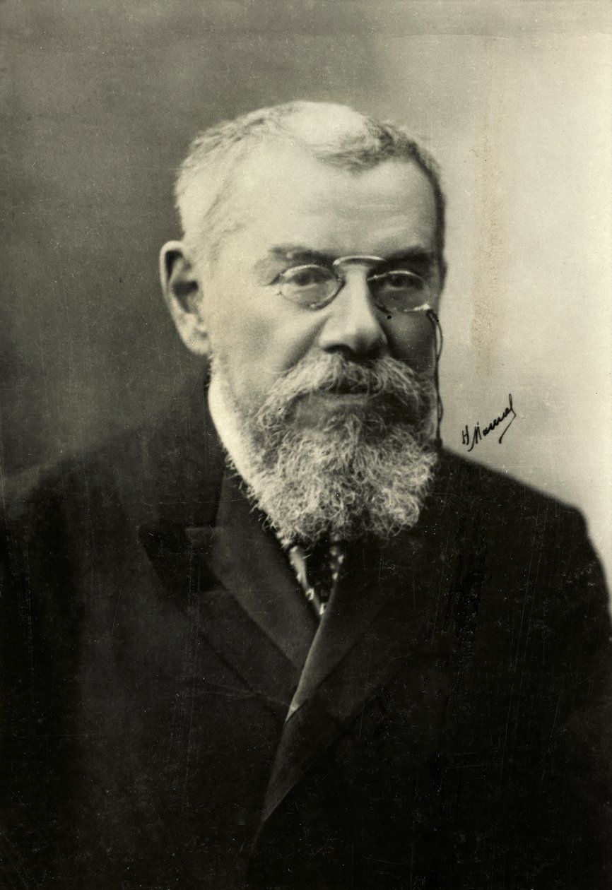 Pierre De La Gorce portréja (fénykép) alkotó: Henri Manuel