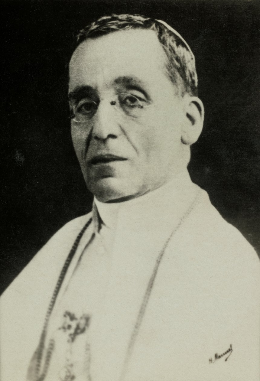 Benedek pápa portréja 15 (fotó) alkotó: Henri Manuel