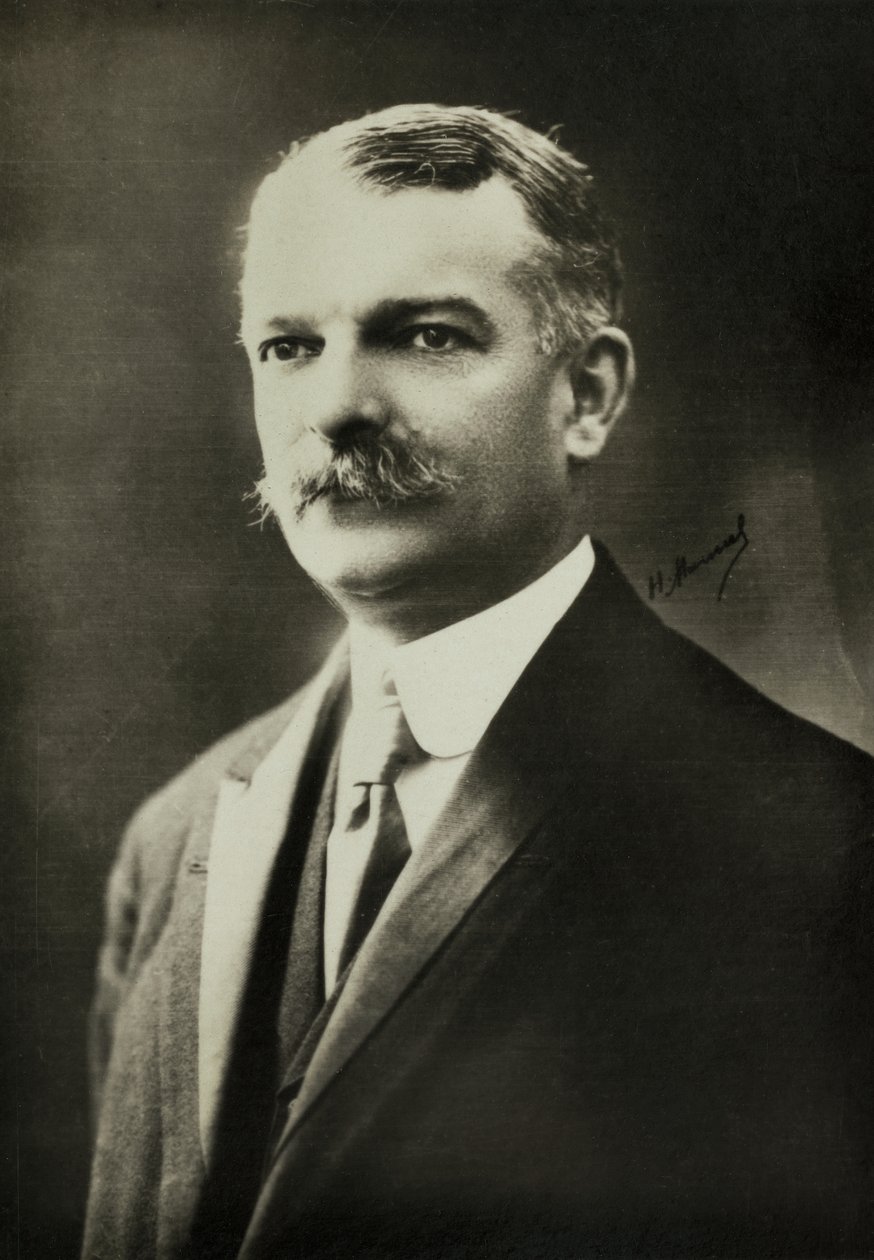 Raoul Peret portréja (fotó) alkotó: Henri Manuel