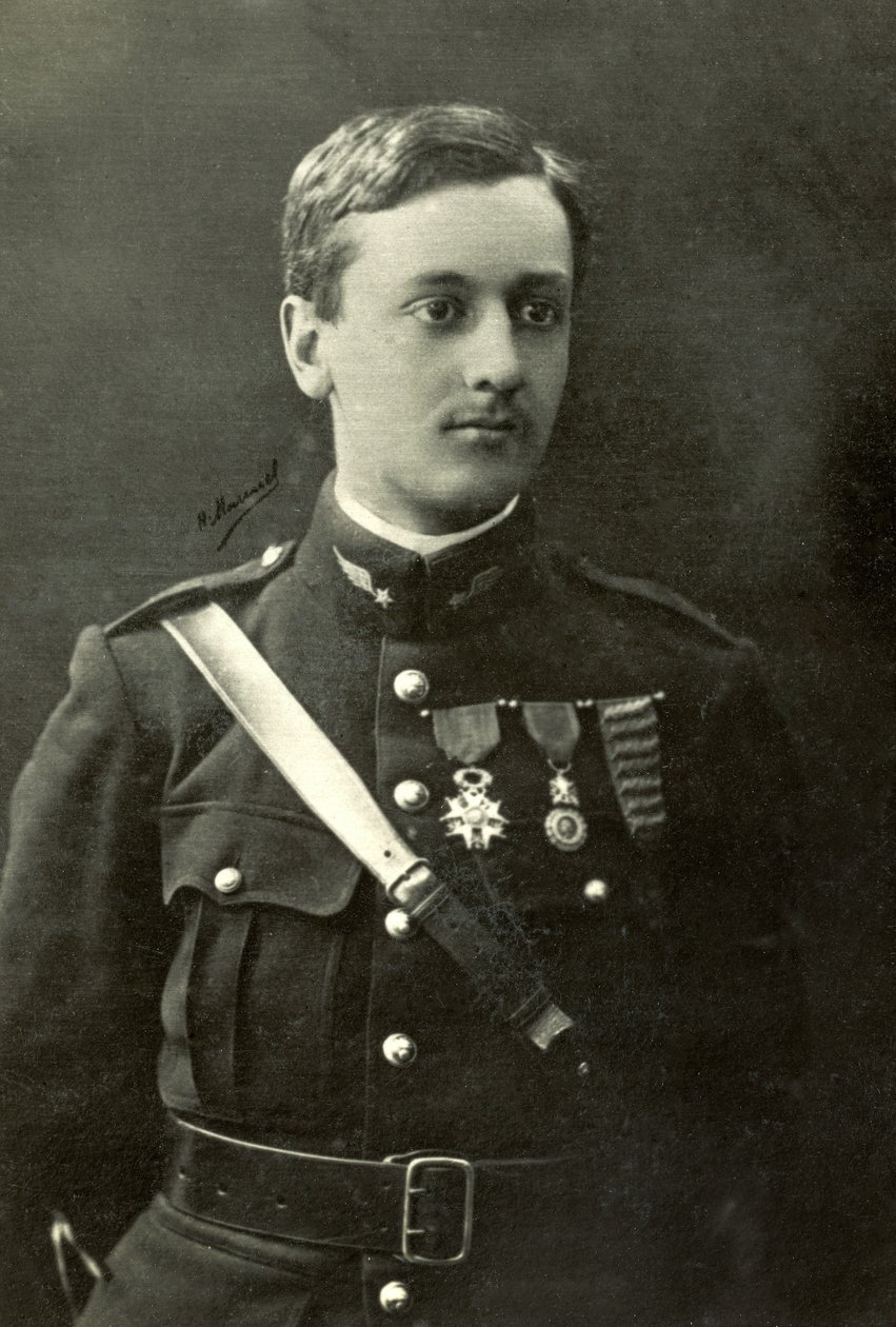 Georges Guynemer pilóta portréja (fotó) alkotó: Henri Manuel