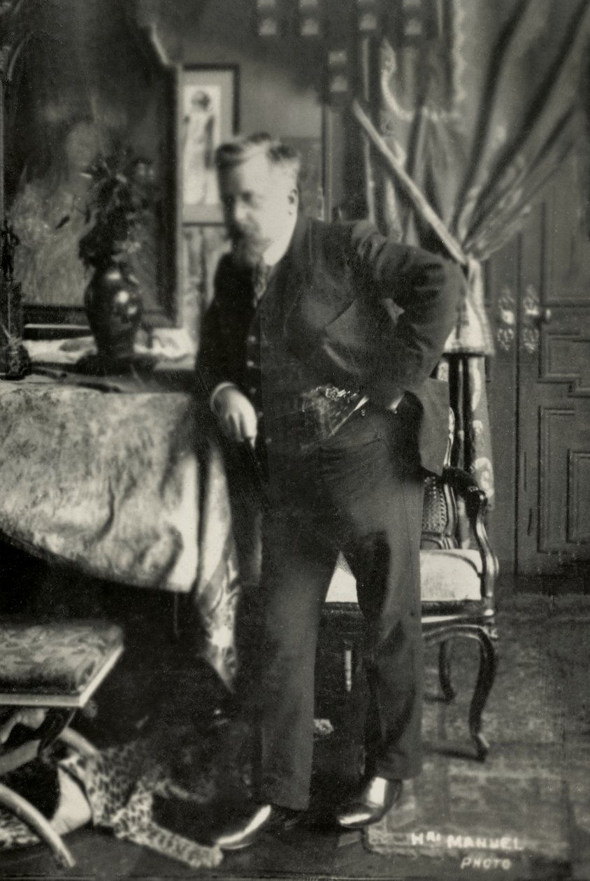 Charles Lucien Leandre francia festő portréja ( 1862) alkotó: Henri Manuel