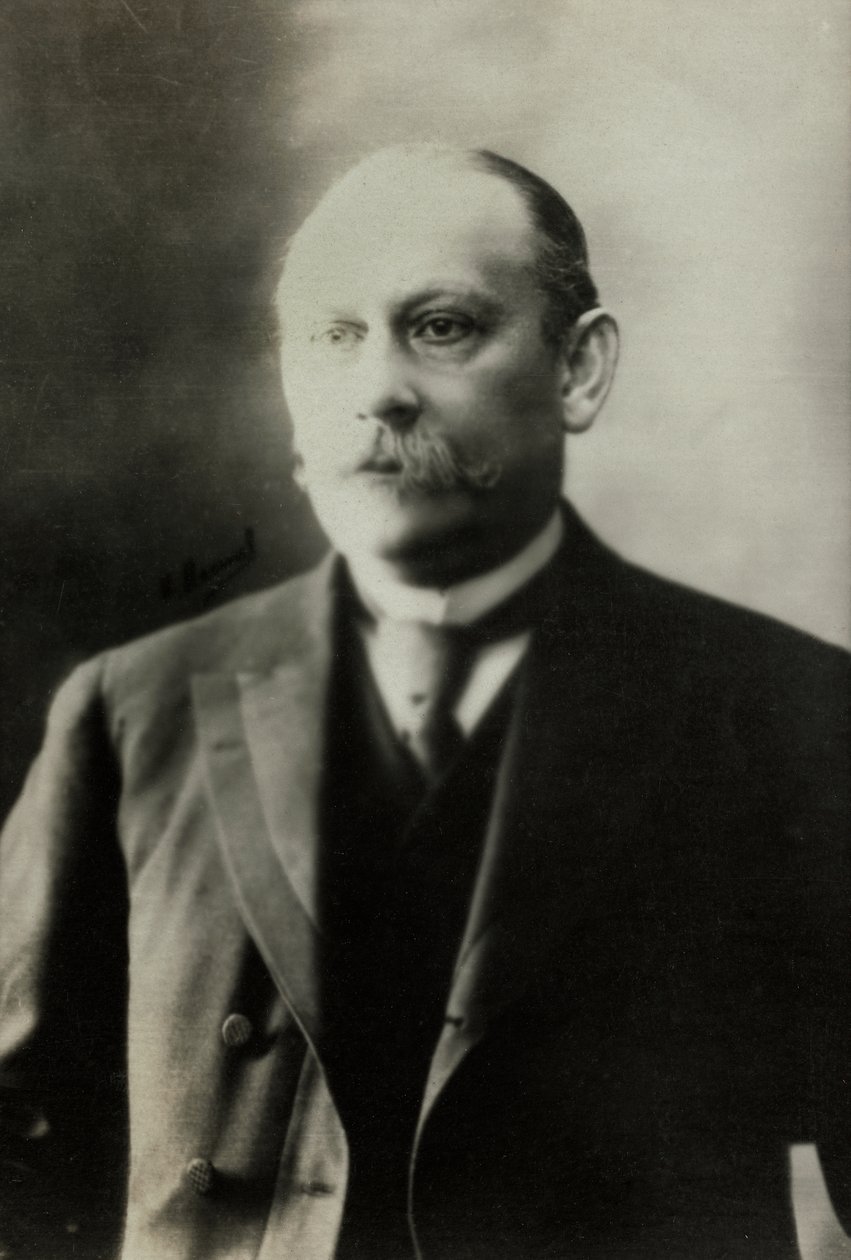 Segur márki portréja (fotó) alkotó: Henri Manuel
