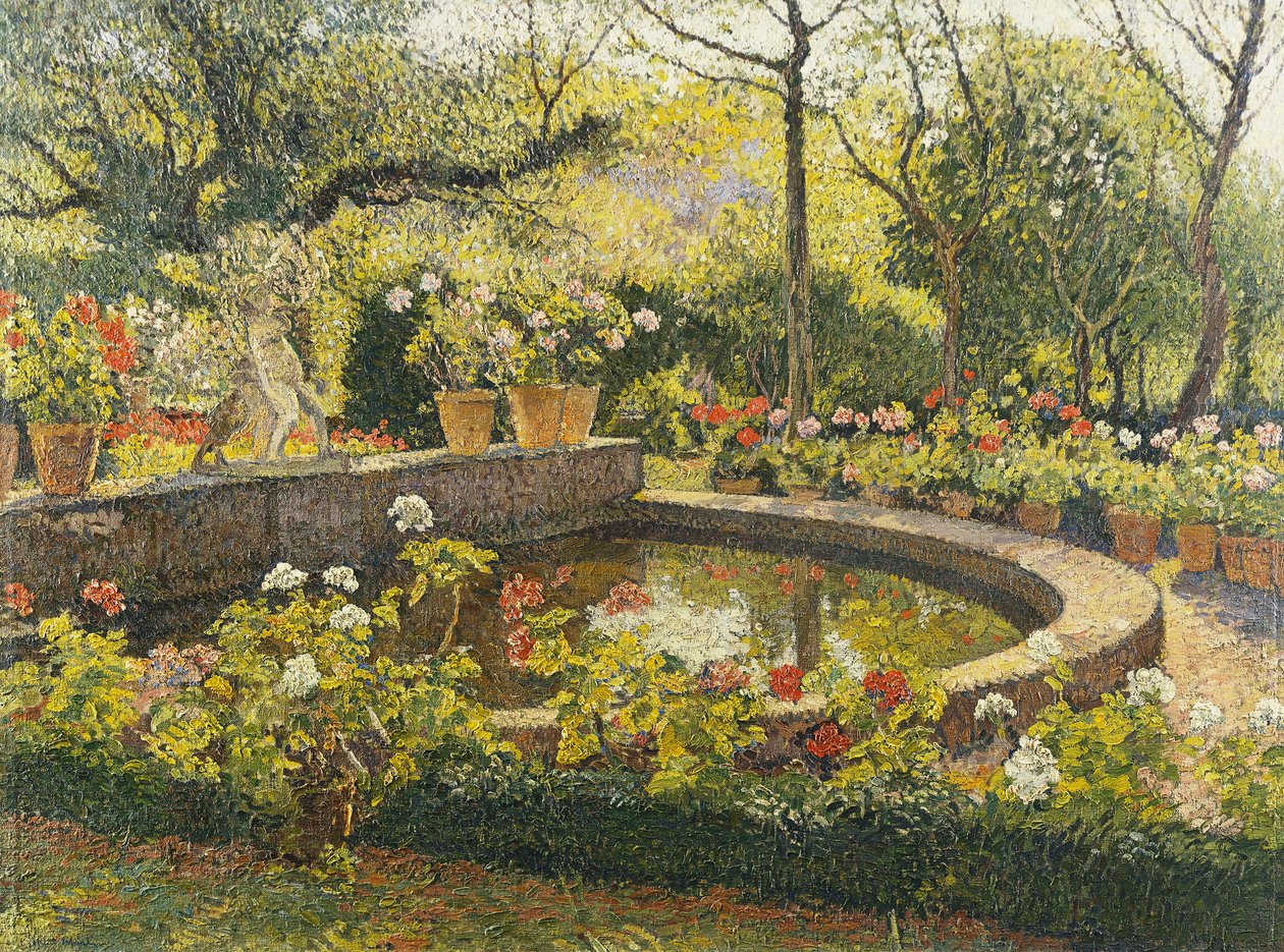 A Marquarol-medence, alkotó: Henri Martin