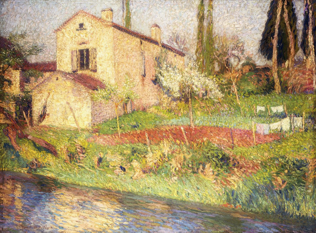 Marie-Louise háza, alkotó: Henri Martin