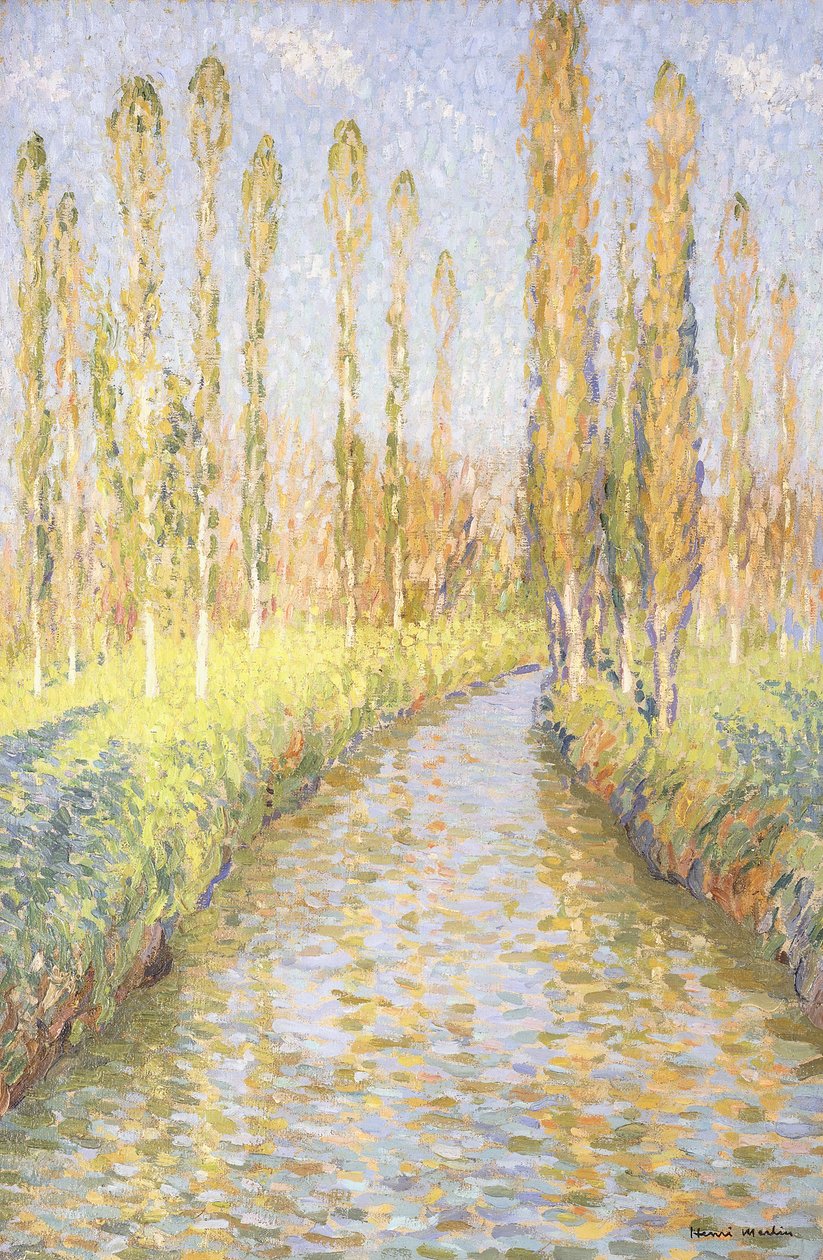 A Bastide du Vert ősszel; La Bastide du Vert ősszel, alkotó: Henri Martin