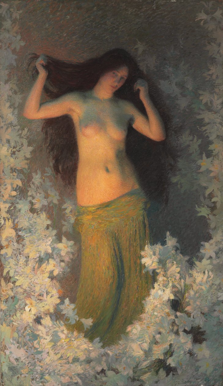 A szépség; La Beaute, 1900 alkotó: Henri Martin