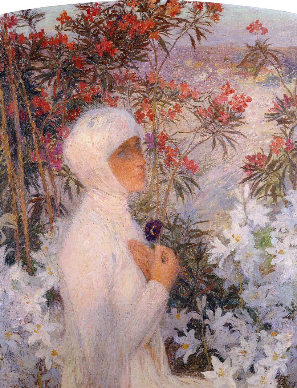 A költőnő; La Poetesse, c. 1890 alkotó: Henri Martin
