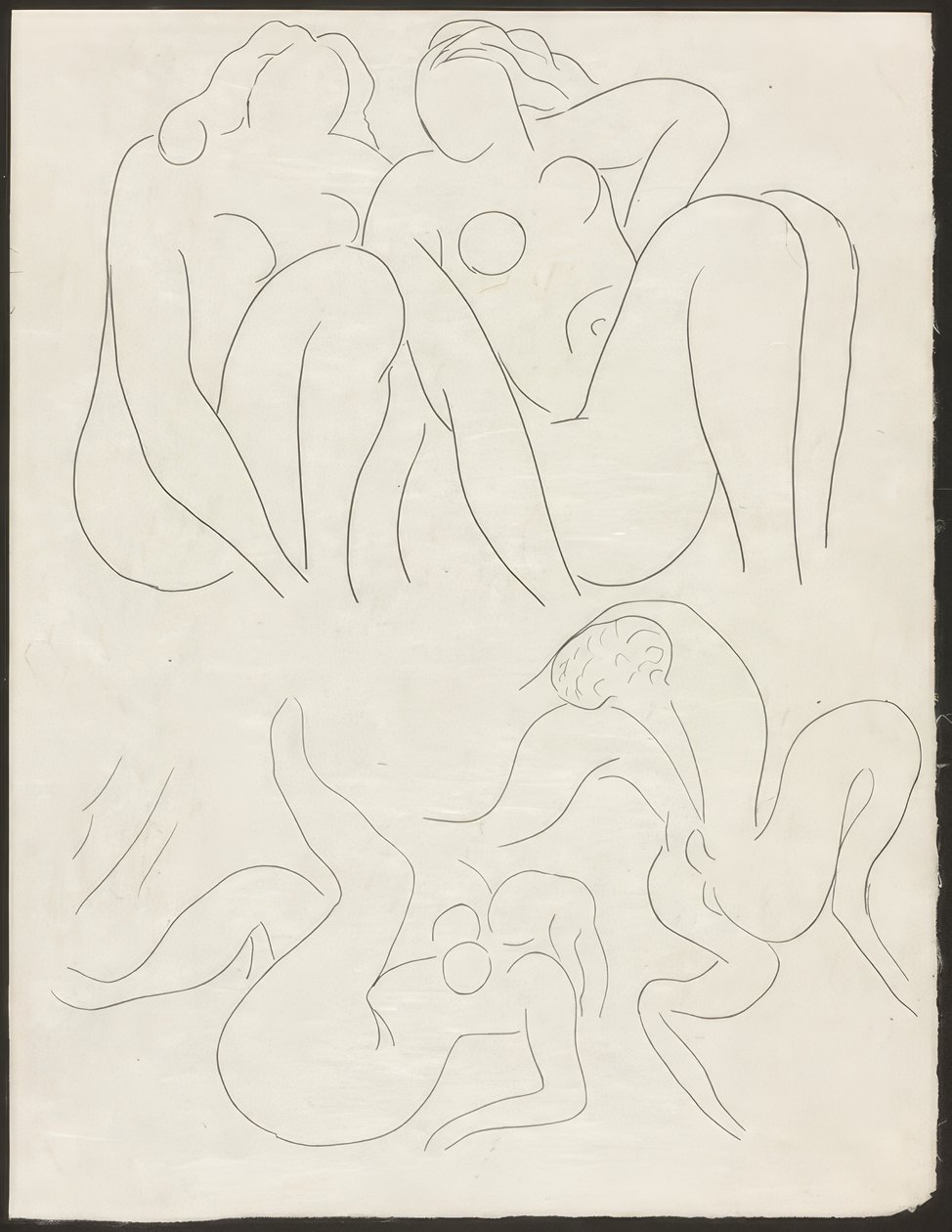 A Faun délután, tizenötödik lemez a Poesies de Mallarmé-ból alkotó: Henri Matisse