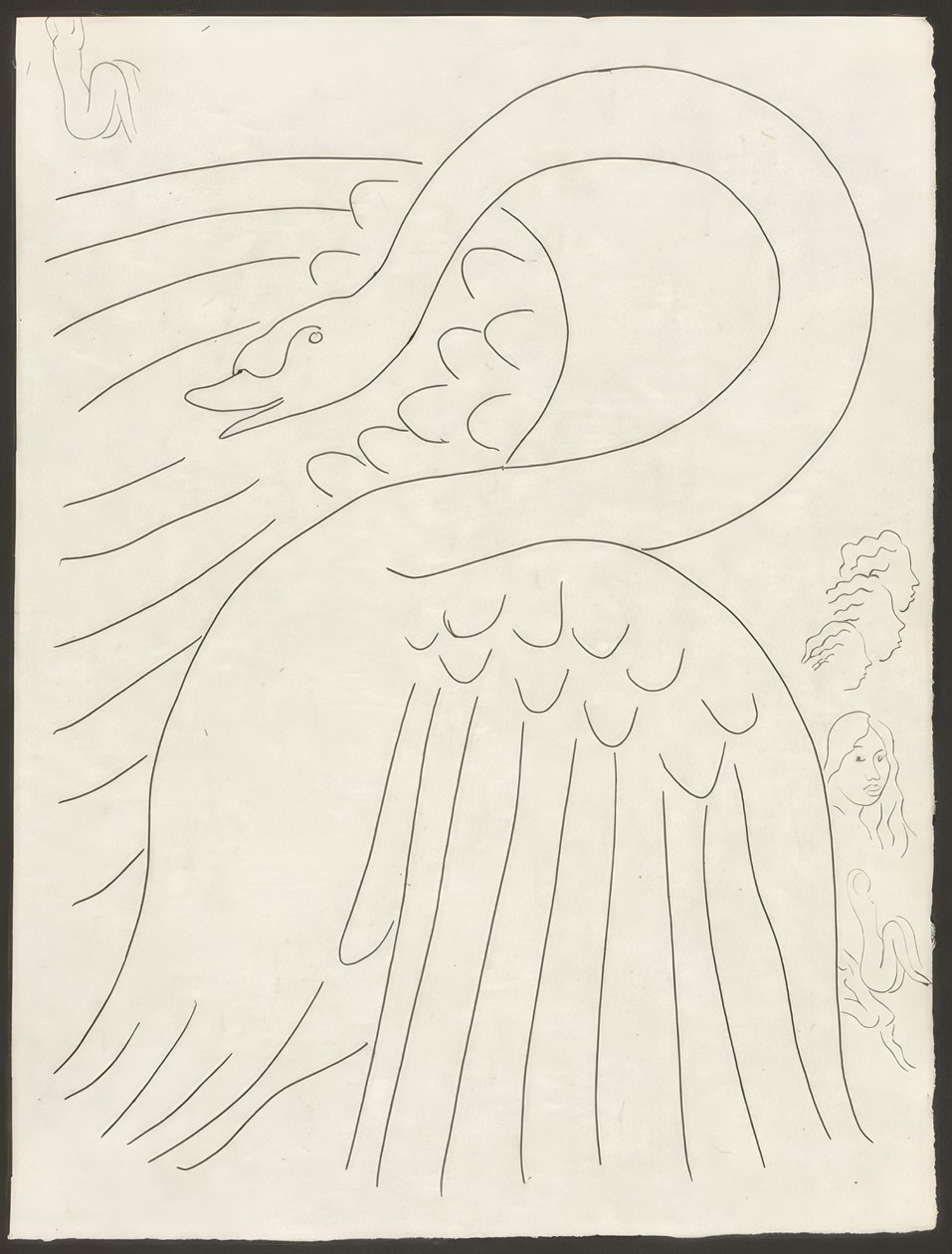 Néhány szonett: Poesies de Mallarmé-ból: Előlap, 24. tábla alkotó: Henri Matisse
