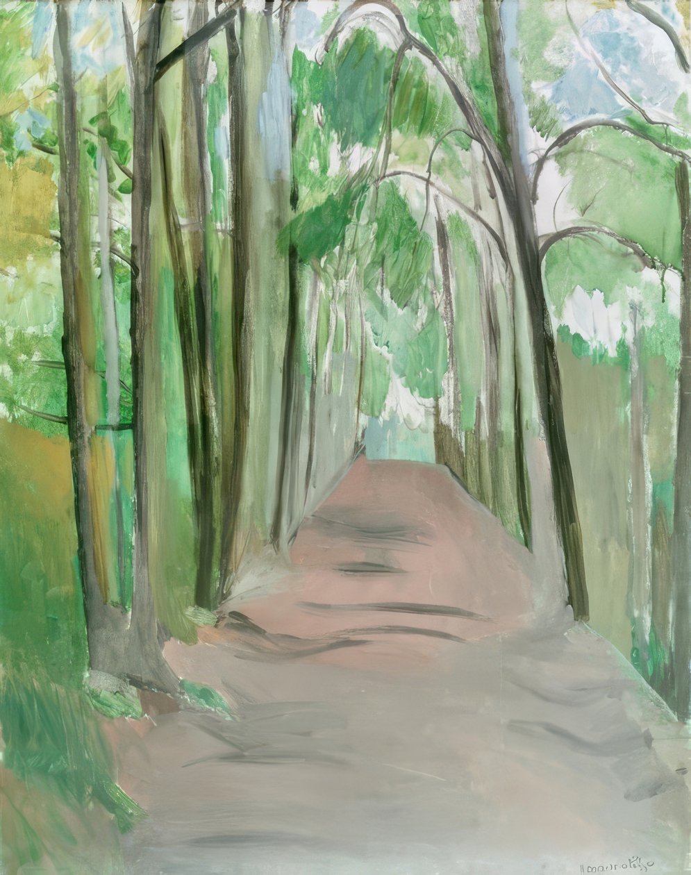 Allee de Trivaux Clamartban alkotó: Henri Matisse