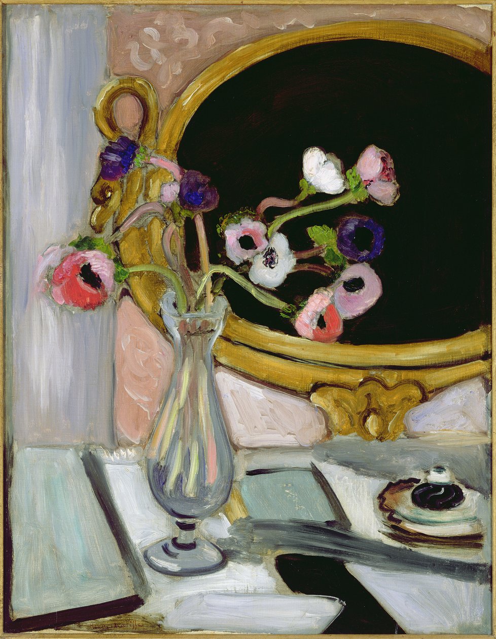 Anemone és tükör alkotó: Henri Matisse