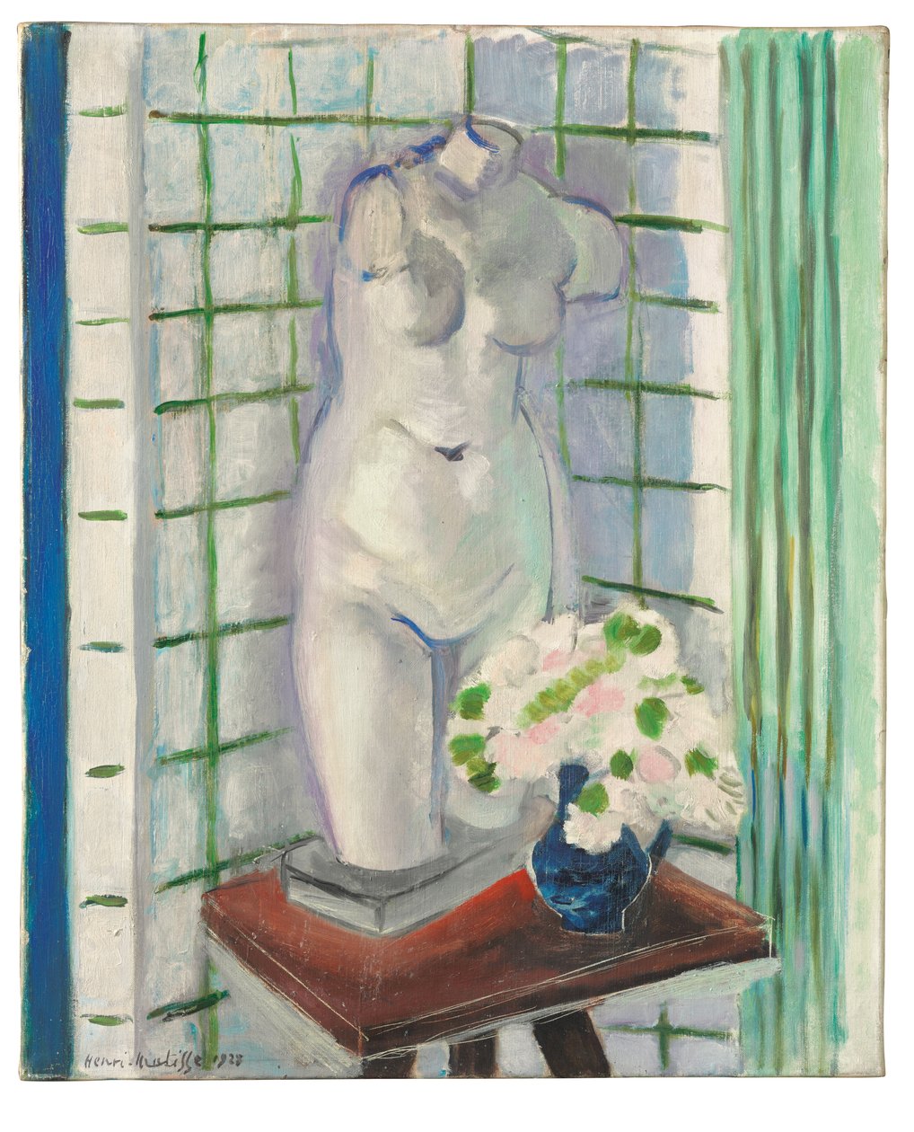 Antik és szegfű alkotó: Henri Matisse