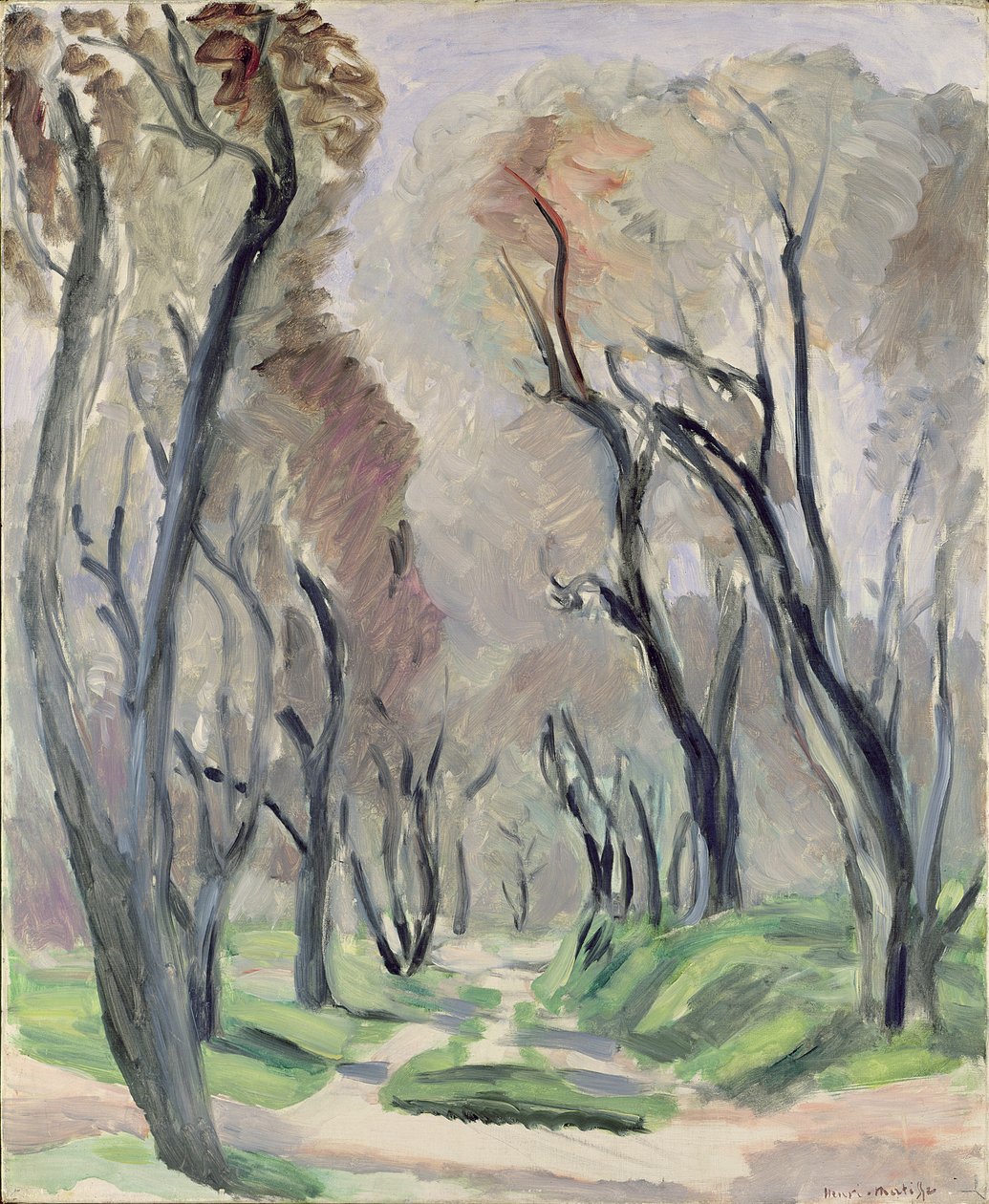 Olajfák sugárútja alkotó: Henri Matisse