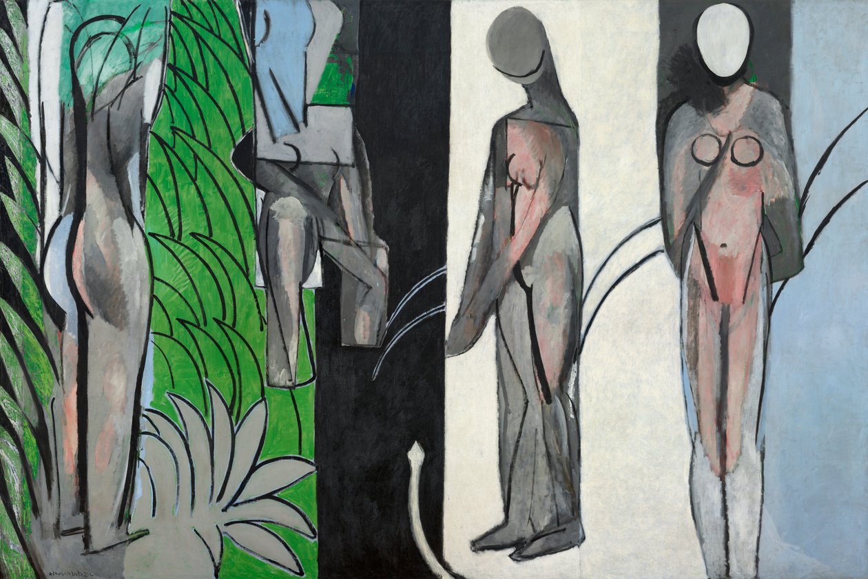 Fürdőzők a folyónál alkotó: Henri Matisse