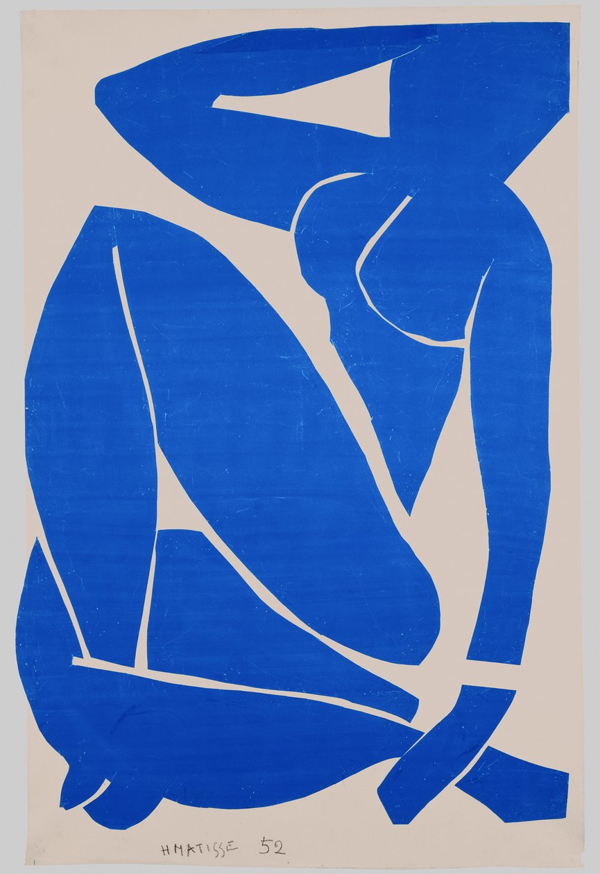 Kék akt III alkotó: Henri Matisse