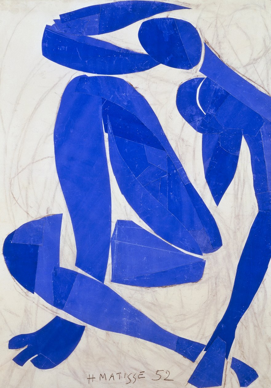 Kék akt IV alkotó: Henri Matisse