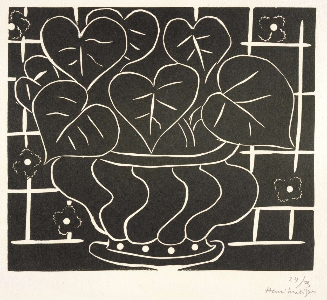 Begónia tál I alkotó: Henri Matisse