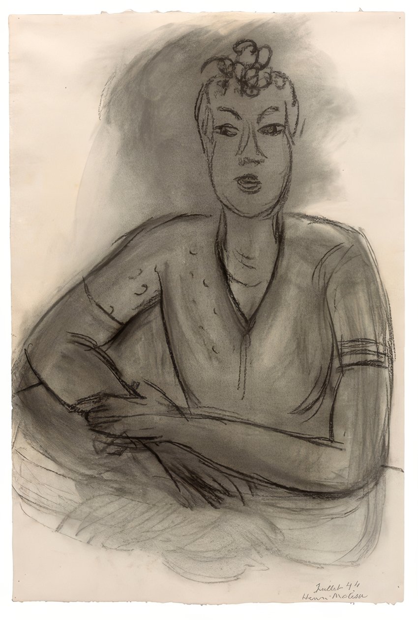 Egy nő mellszobra alkotó: Henri Matisse