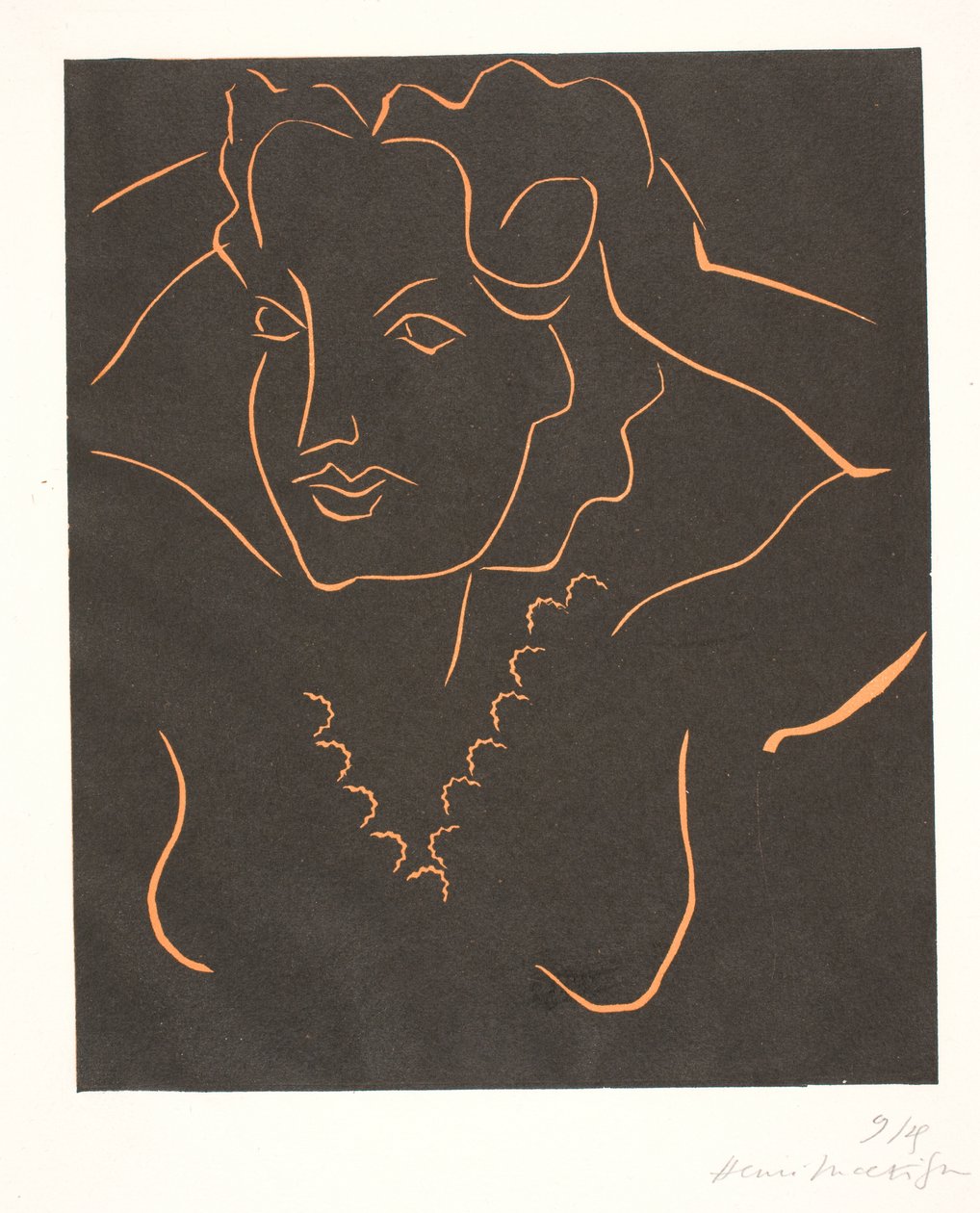 Női mellszobor (Fésülködő nő) alkotó: Henri Matisse
