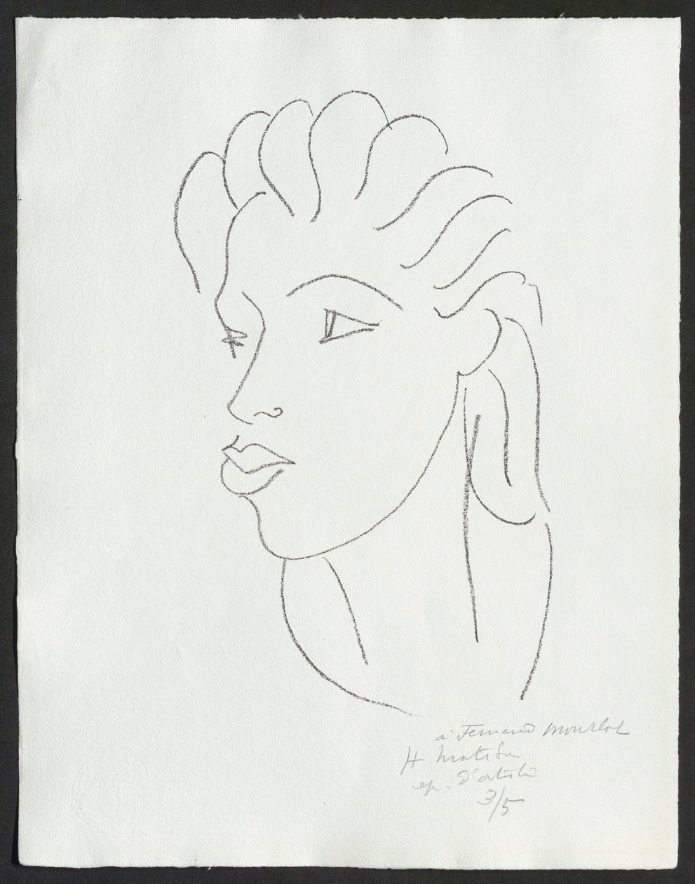 Csíkos hajú kínai nő alkotó: Henri Matisse
