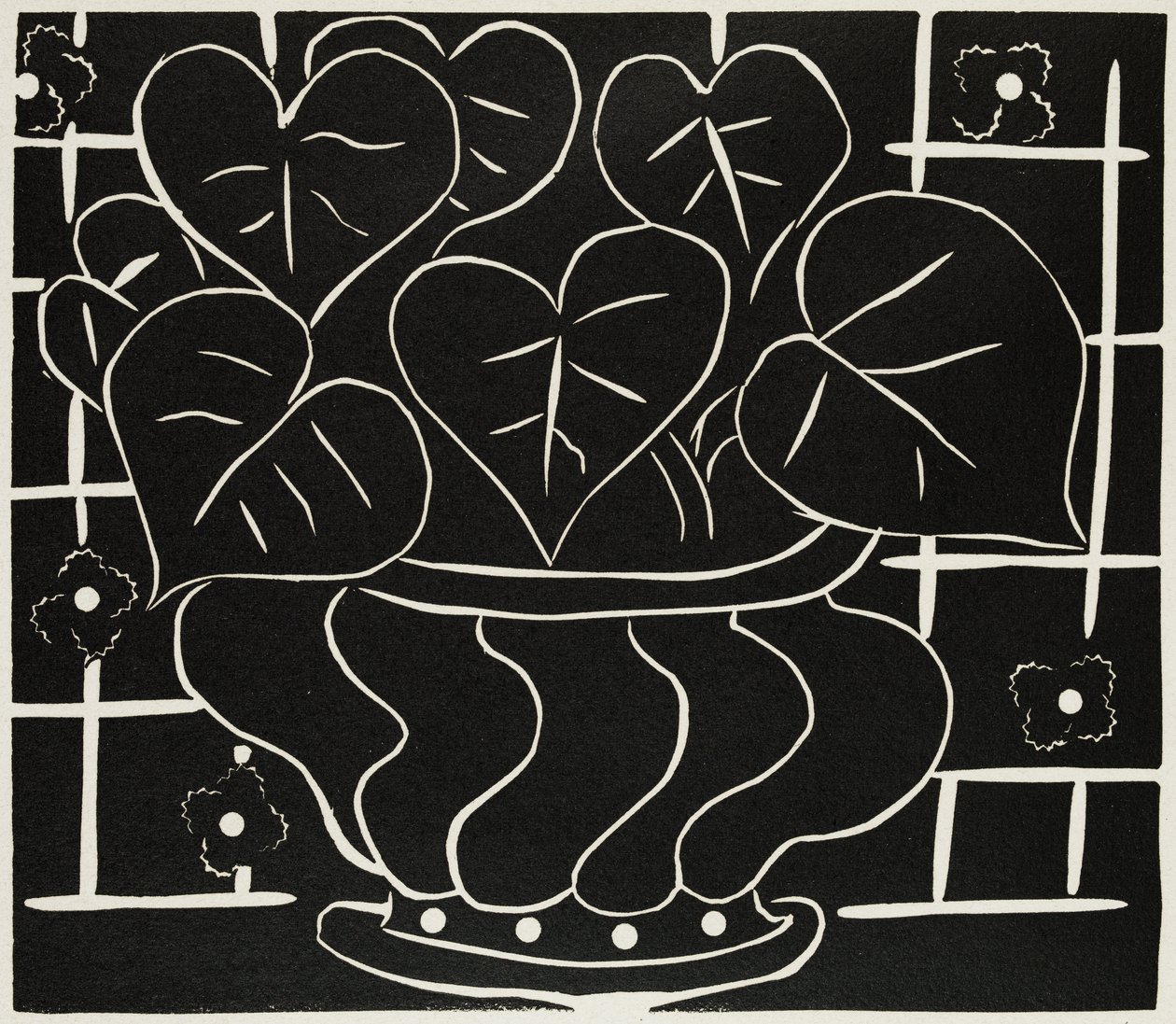 Corbeille de begonias I alkotó: Henri Matisse