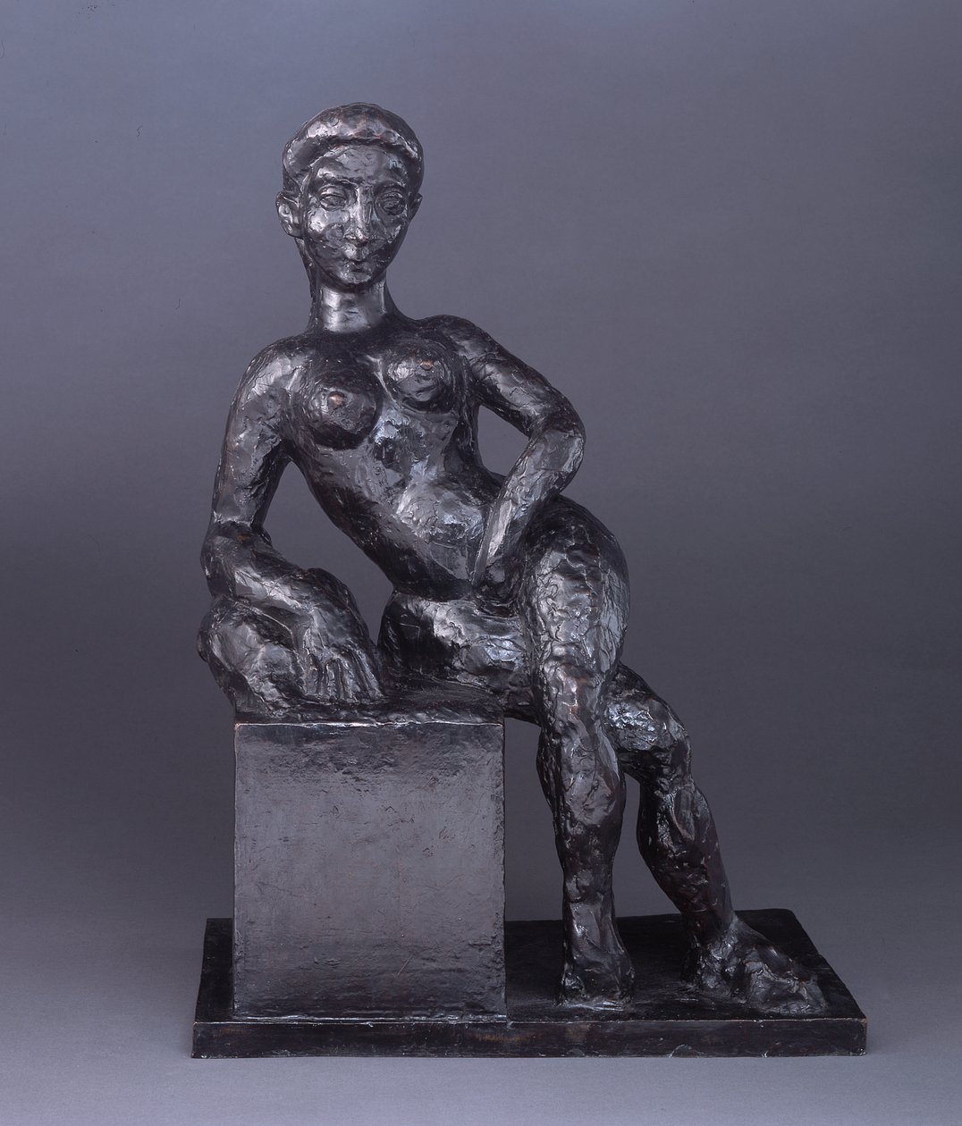 Díszítő figura, 1908 augusztus, öntött 1954 (bronz) alkotó: Henri Matisse