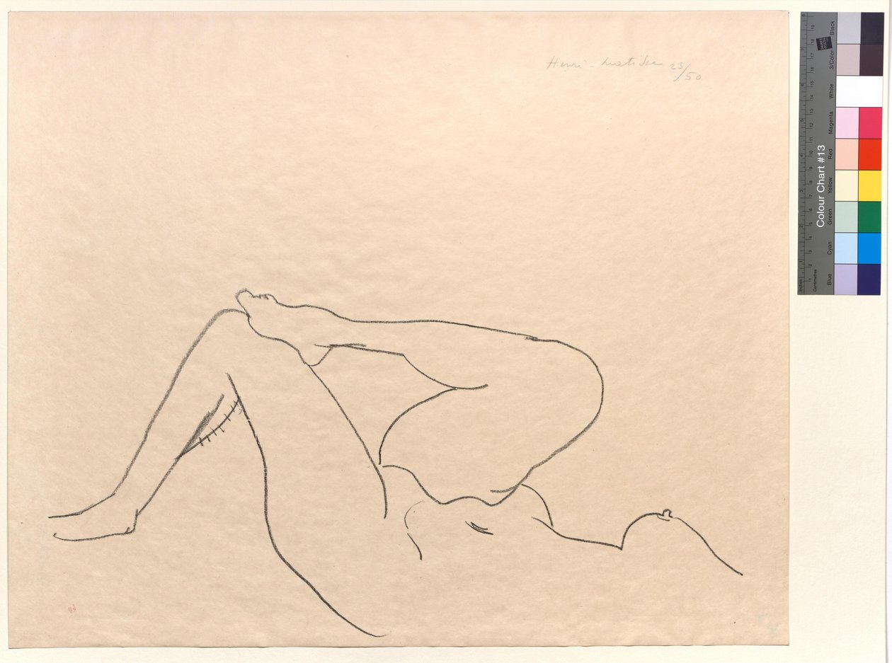 Lábak vizsgálata alkotó: Henri Matisse