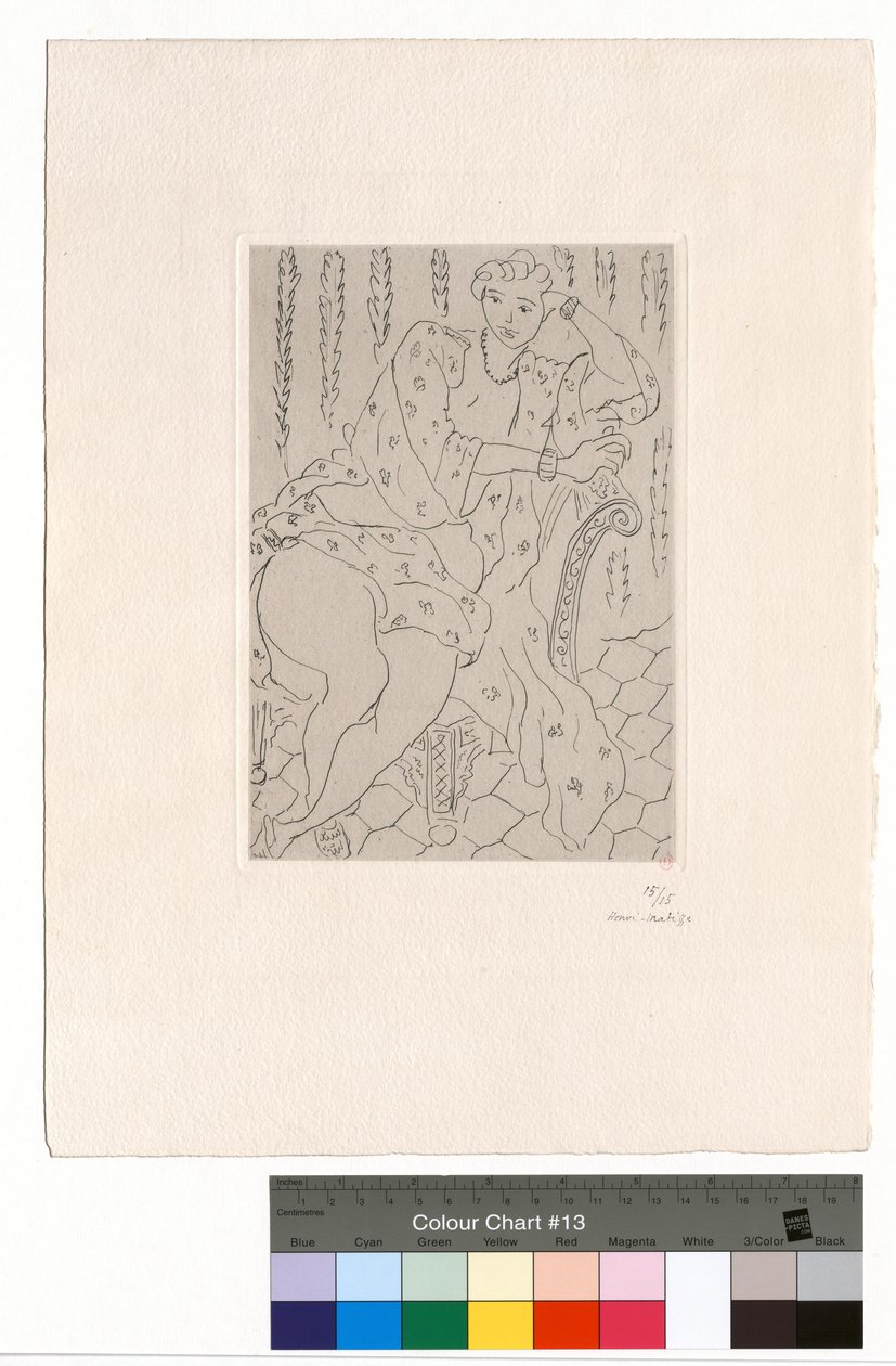 Alak török karosszékben alkotó: Henri Matisse