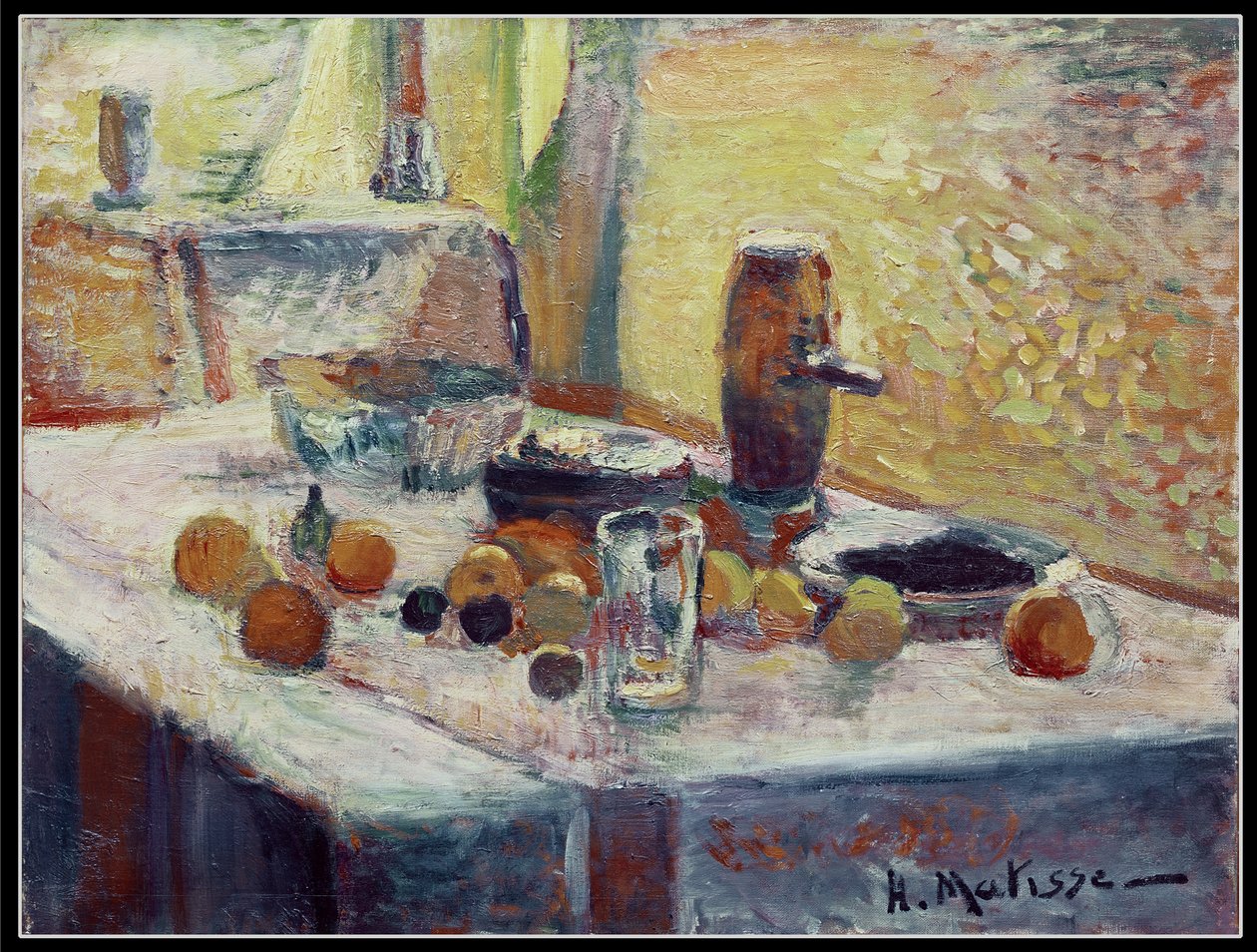 Első narancssárga csendélet alkotó: Henri Matisse