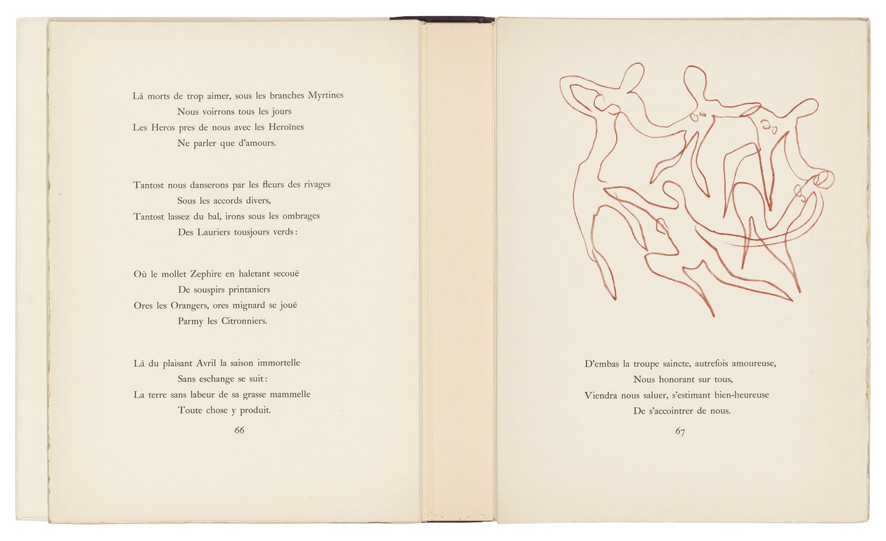 Válogatás Ronsard Amours című műveiből alkotó: Henri Matisse