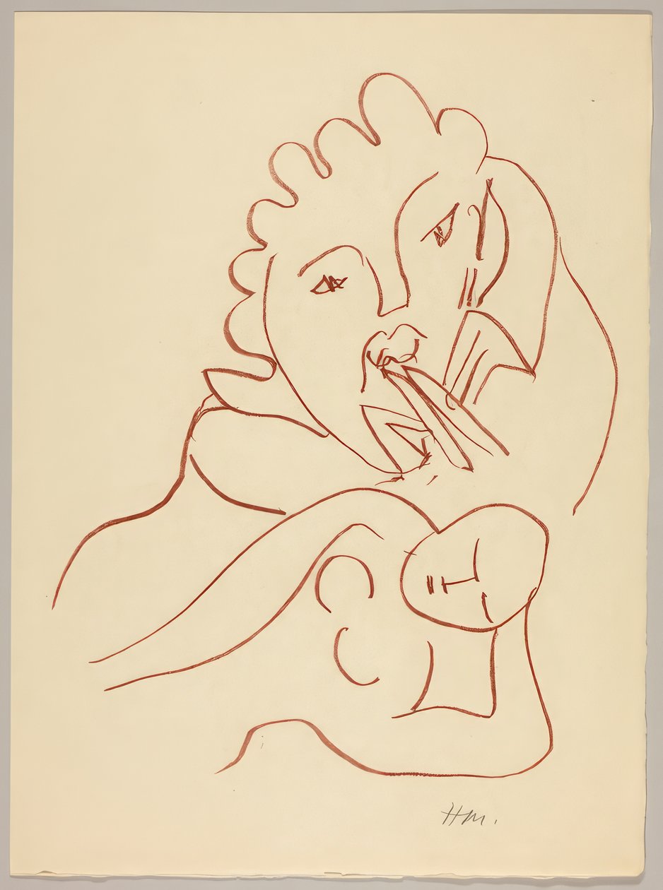 Válogatás Ronsard Amours című műveiből alkotó: Henri Matisse