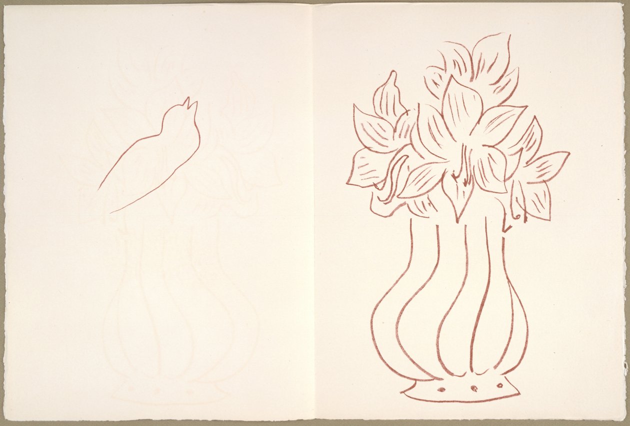 Ronsard Amours Florilège-je, november 29. alkotó: Henri Matisse