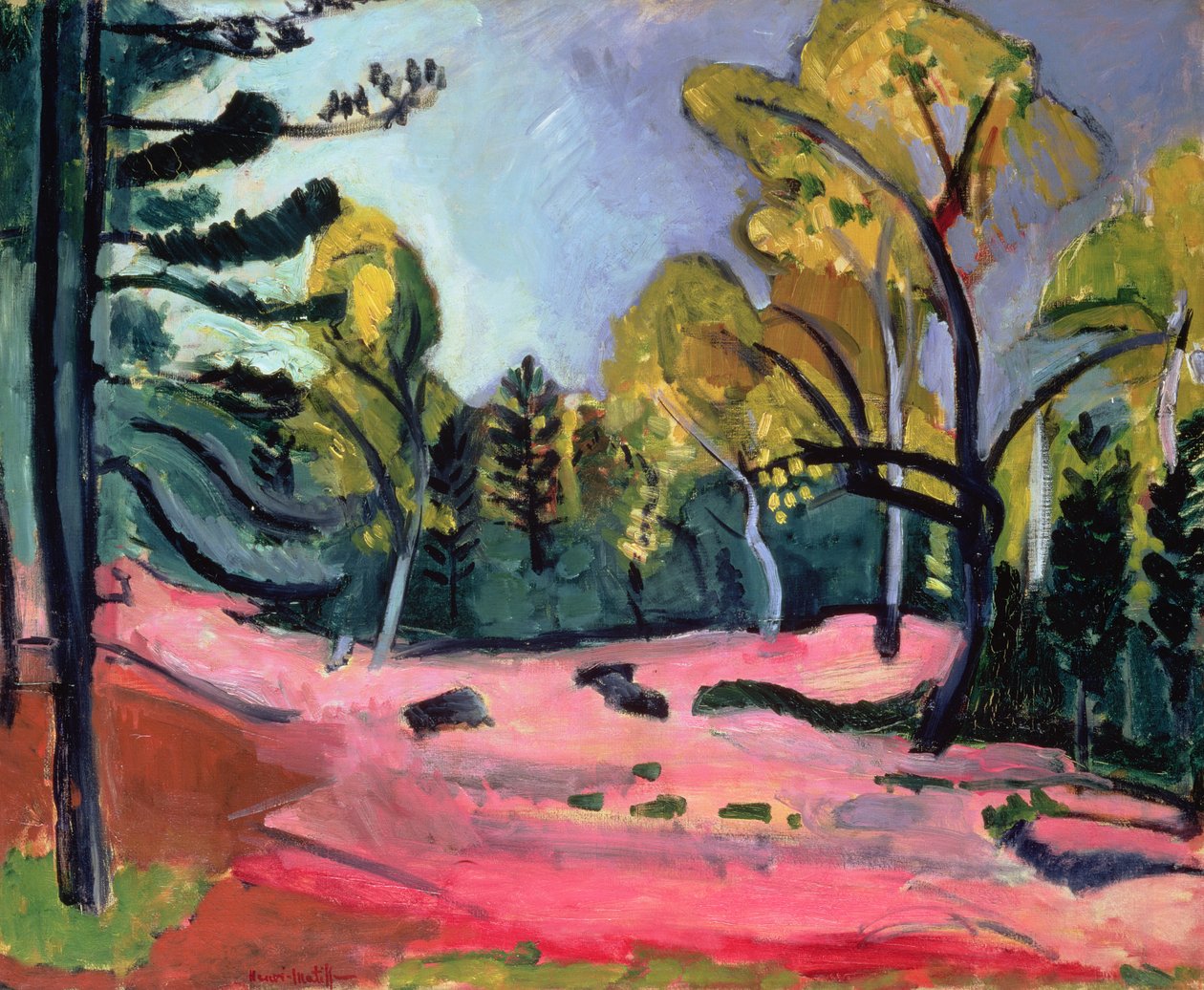 Fontainebleau-i erdő alkotó: Henri Matisse